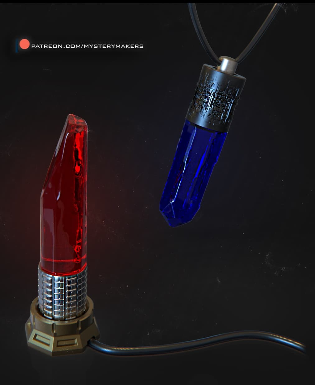 Kyber Crystal set 2 3d model