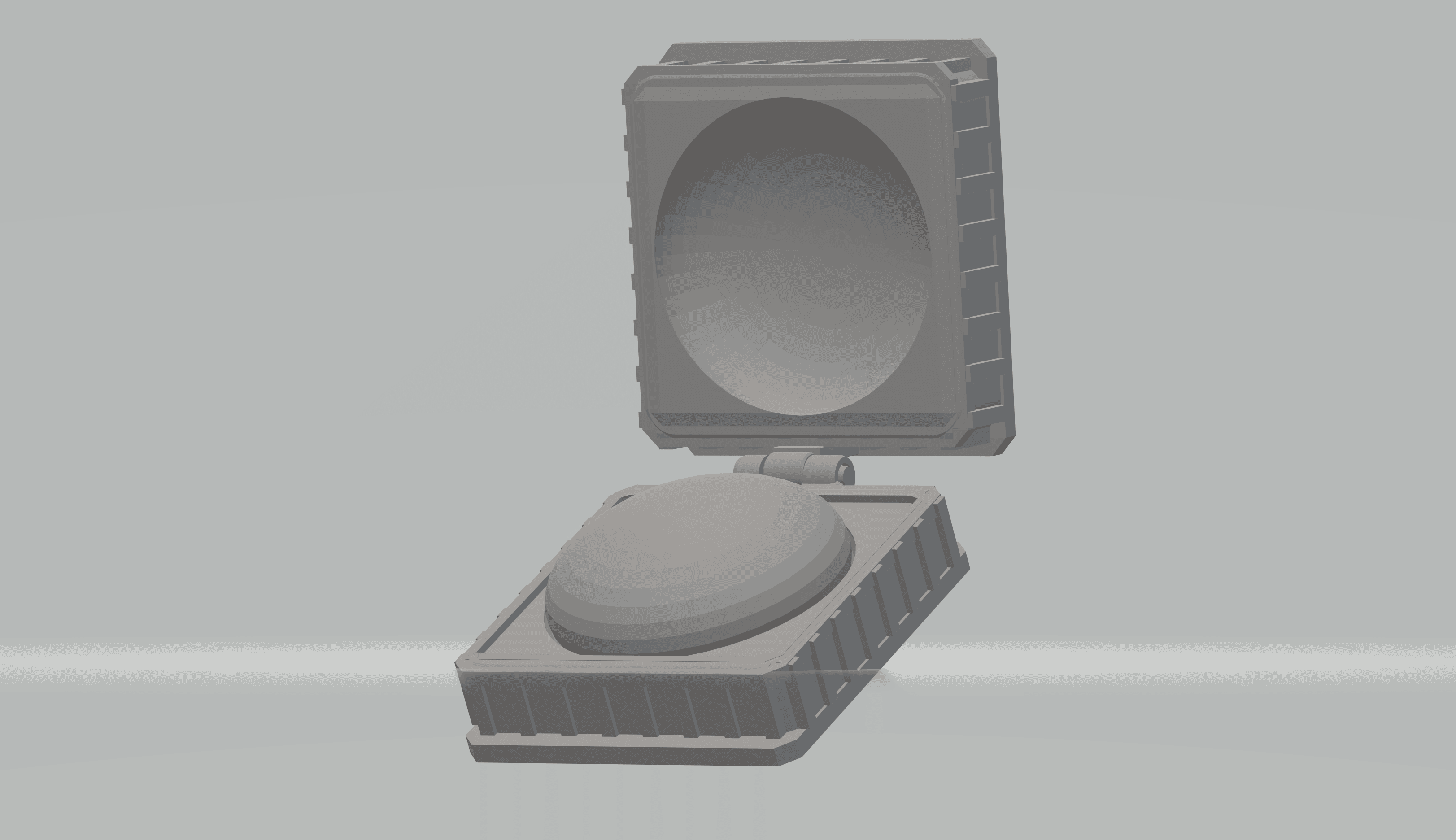 FHW: Iron Compass Cosplay Prop v1 and v2 3d model