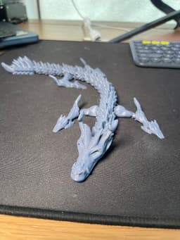 Skull Dragon Print in Place 3d model