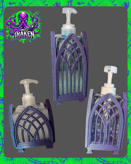 Gothic Soap Holders 3d model