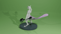 Mewtwo (Manga Edition) 3d model