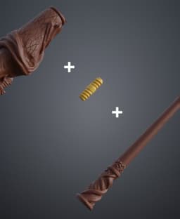 Vincent Duc's Wand - Harry Potter 3d model
