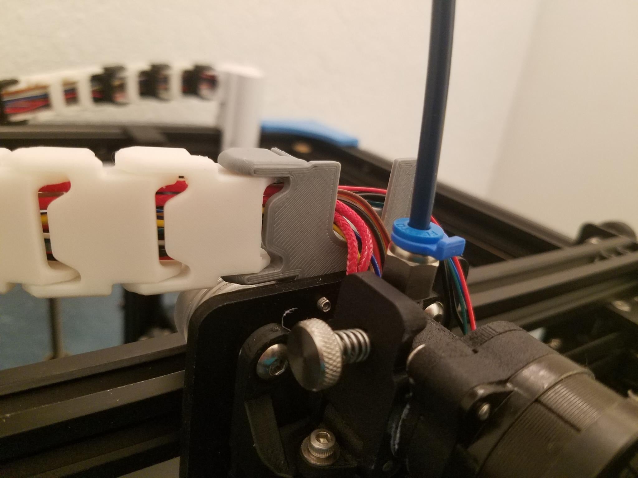 Ender 6 Cable Chain Mount 3d model