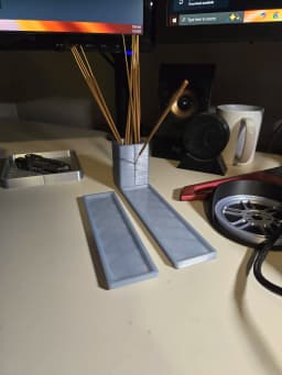 Simple Incense Holder 3d model