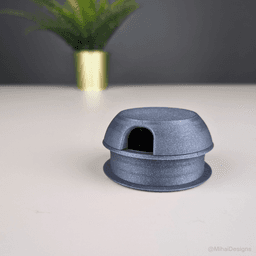 Cable desk grommet 62mm 3d model