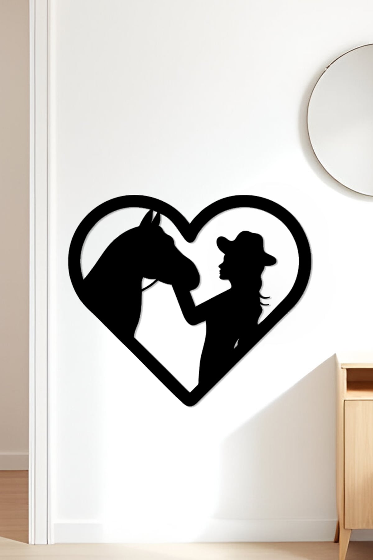Cowboy Girl Wall Art, Wall Decor, Home Decor 3d model