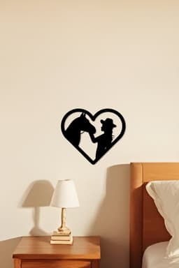 Cowboy Girl Wall Art, Wall Decor, Home Decor 3d model