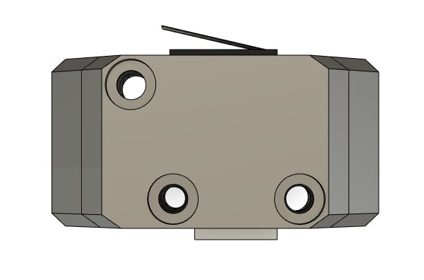 Ender 3 Z endstop (fits any 2040 extrusion) 3d model