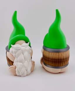 Barrel Gnome 3d model