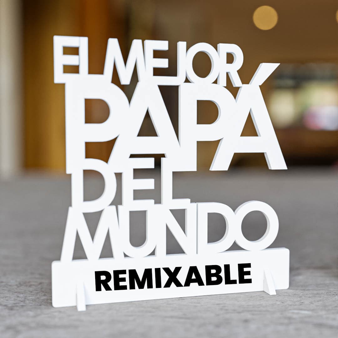 Adornos del Dia del Padre #PartyThangs 3d model