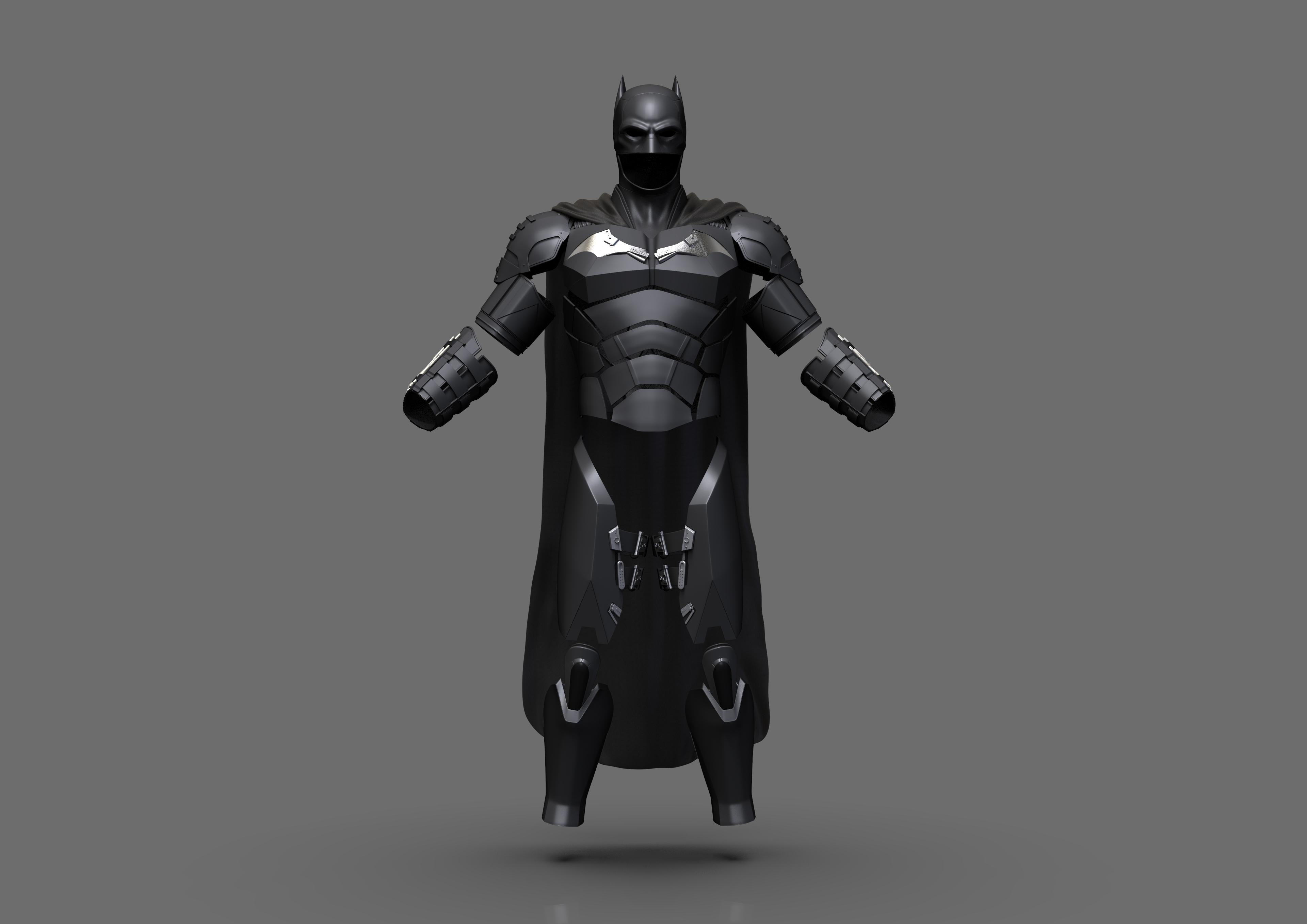 The Batman 2021 Armor 3d model