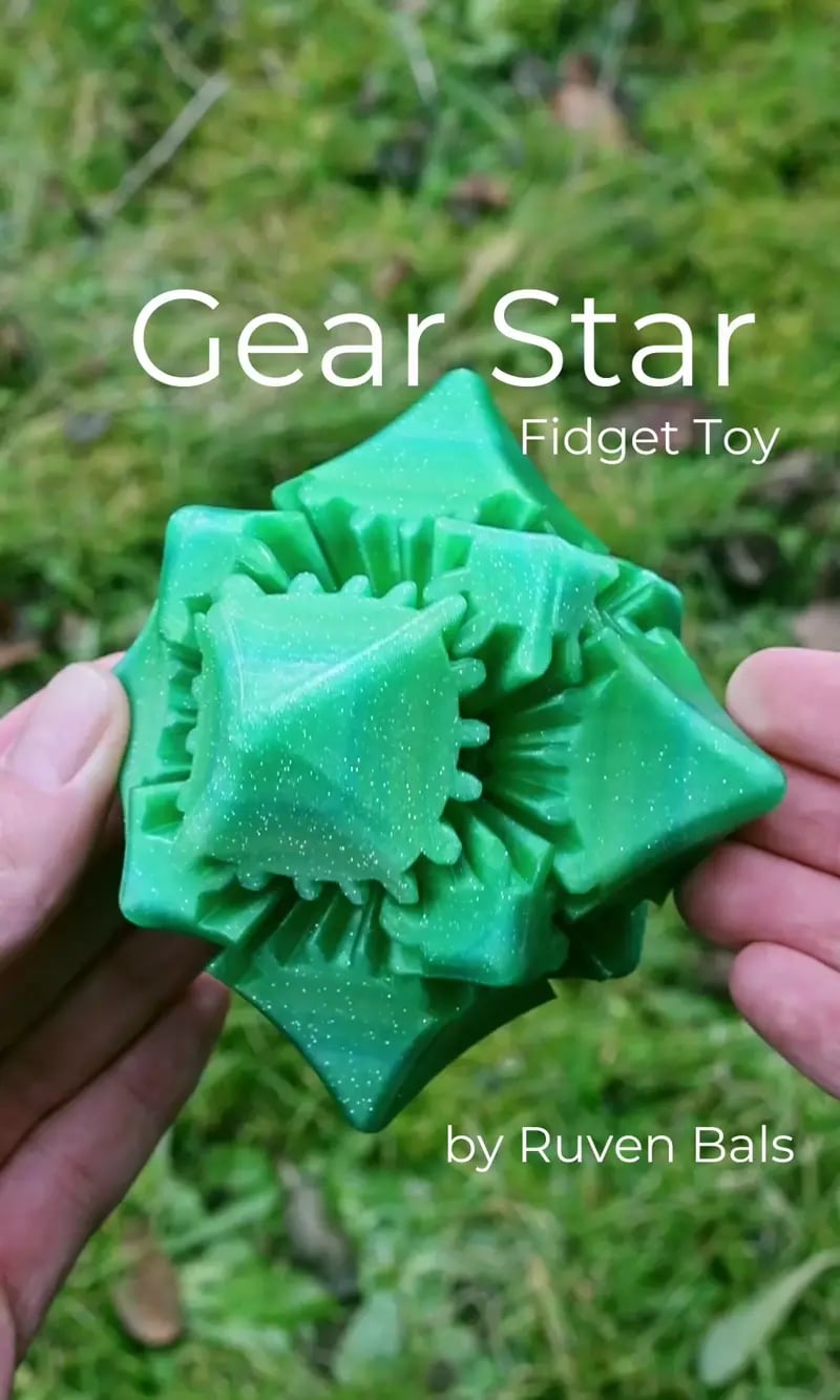 Gear Star 3d model