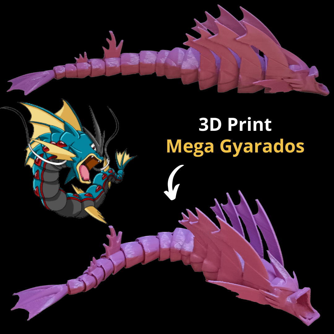 Mega Gyarados 3d model