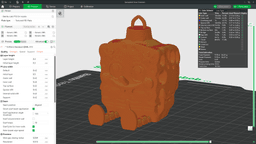 Spongebob Ornament - Cute Christmas Tree Decoration - No Supports 3D Print STL/3MF 3d model
