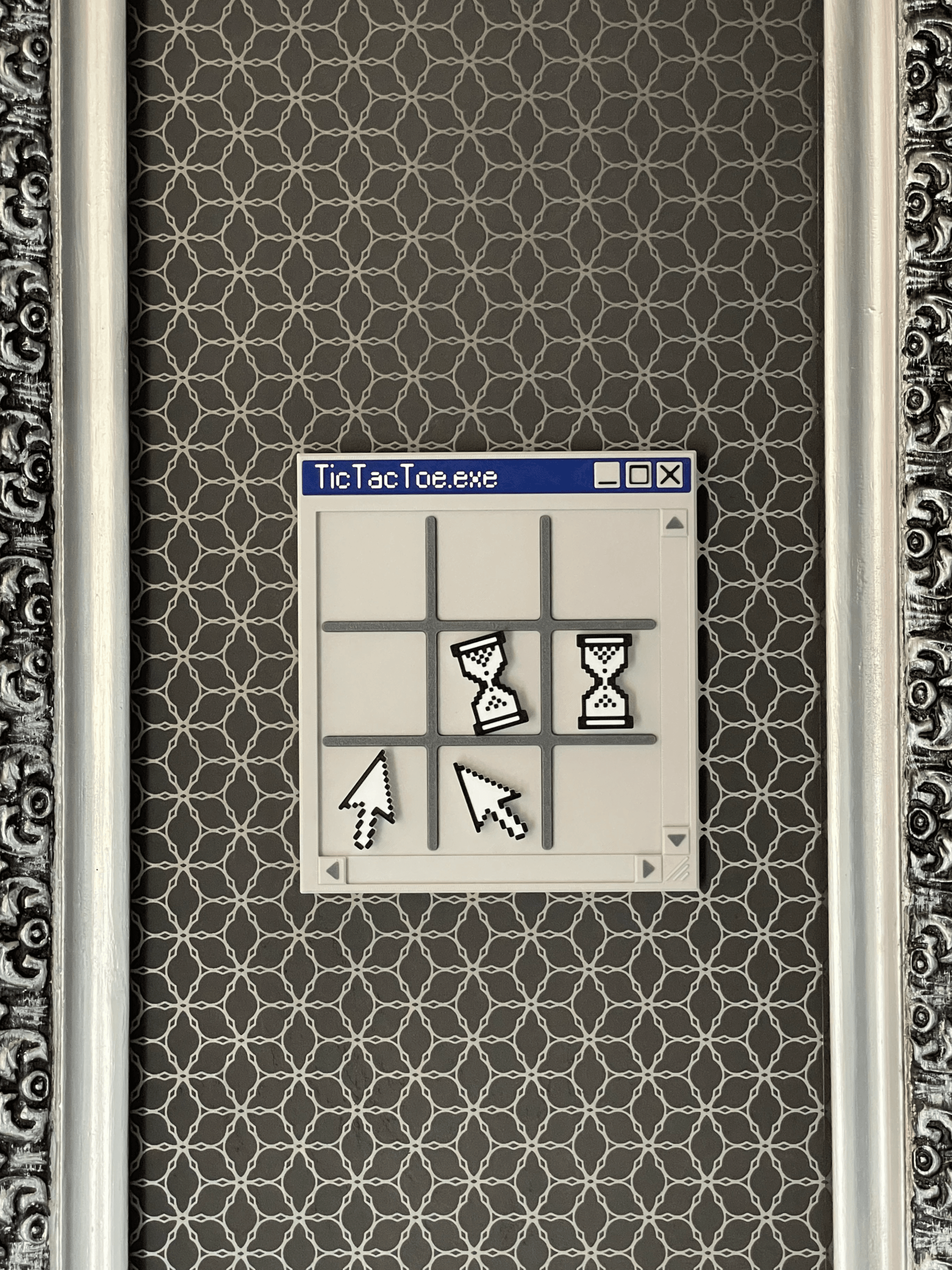 Windows 98 Inspired Tic-Tac-Toe 3d model