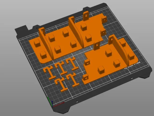 IKEA SKADIS - BIG Ratchet / Socket Wrench organizer + tools 3d model