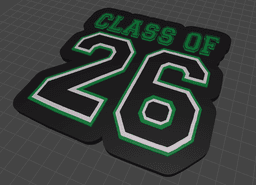 CLASS OF 26 Hype Chain 3d model