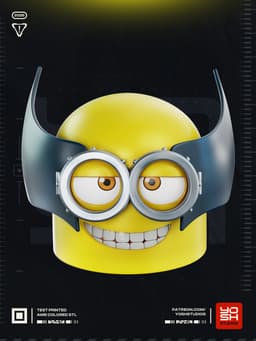 Banana Mask 3D Printer STL File 3d model