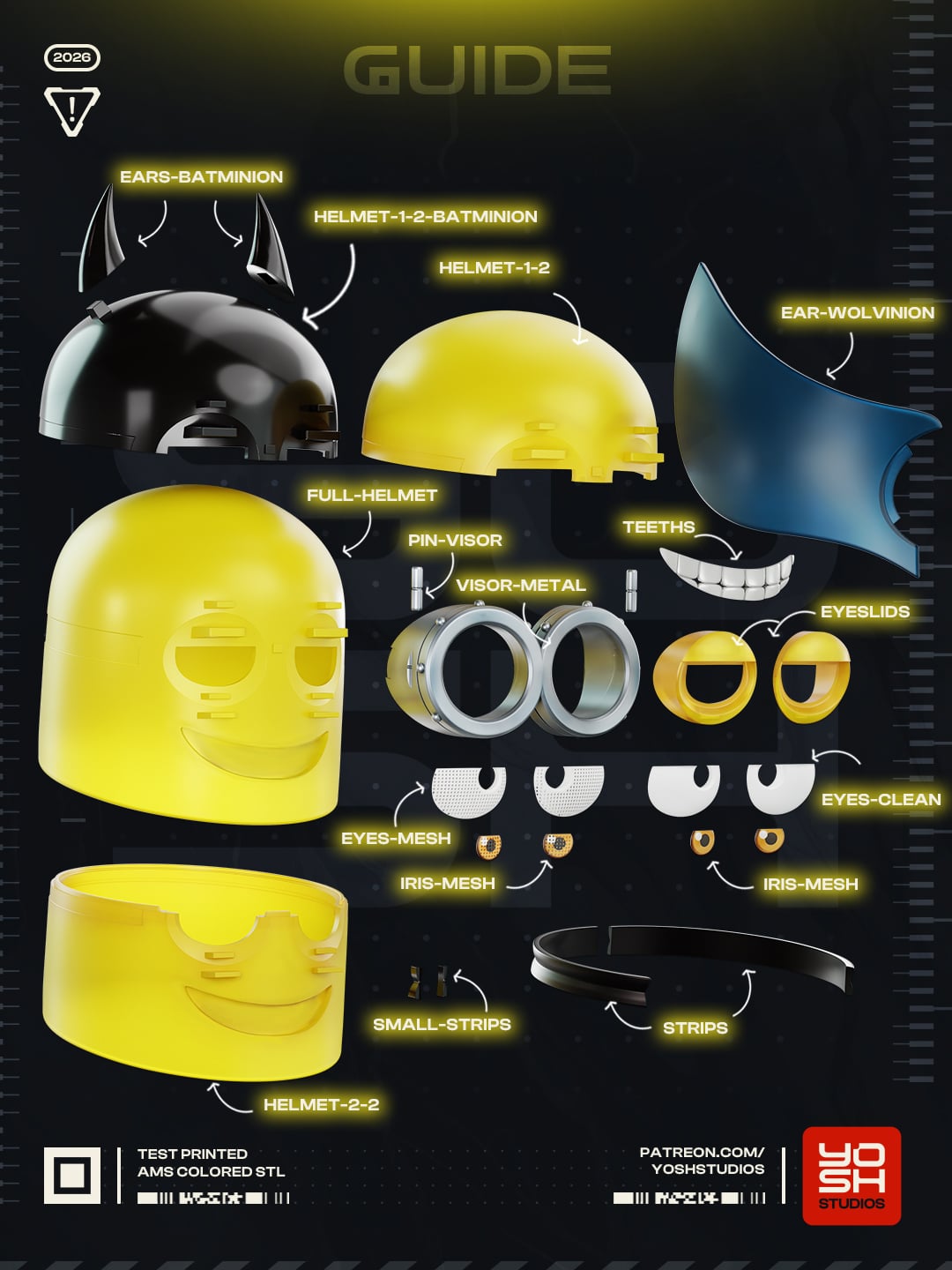 Banana Mask 3D Printer STL File 3d model