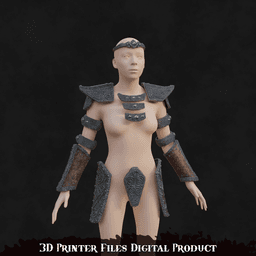 Fantasy Aela the Huntress The Elder Scrolls Skyrim 3d model