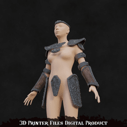 Fantasy Aela the Huntress The Elder Scrolls Skyrim 3d model