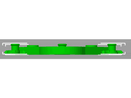 Kinetic Extruder Visualizer Engine with wider pistons from JohnyR 3d model