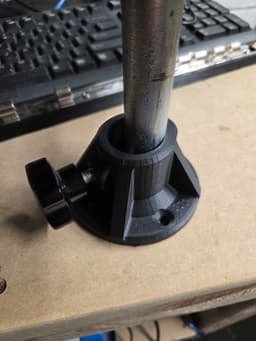 Mount for 16-32mm Diameter Tubing 3d model