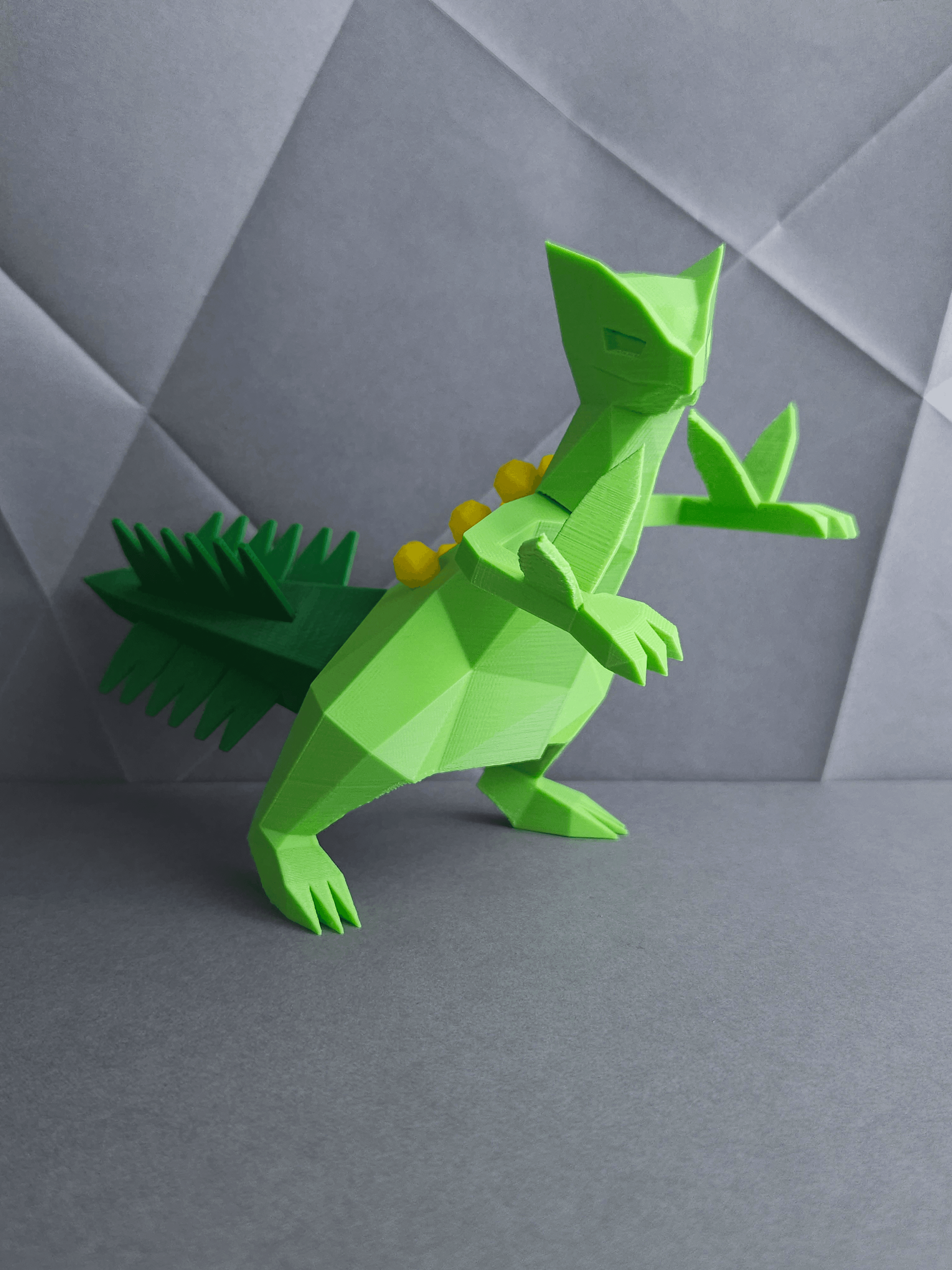 Sceptile Low Poly Pokemon 3d model