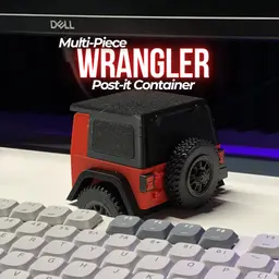 Post-it Wrangler 3d model