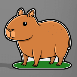 Capybara Light Box 3d model
