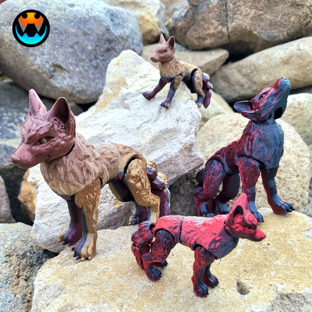 Cinder Wolf 3d model