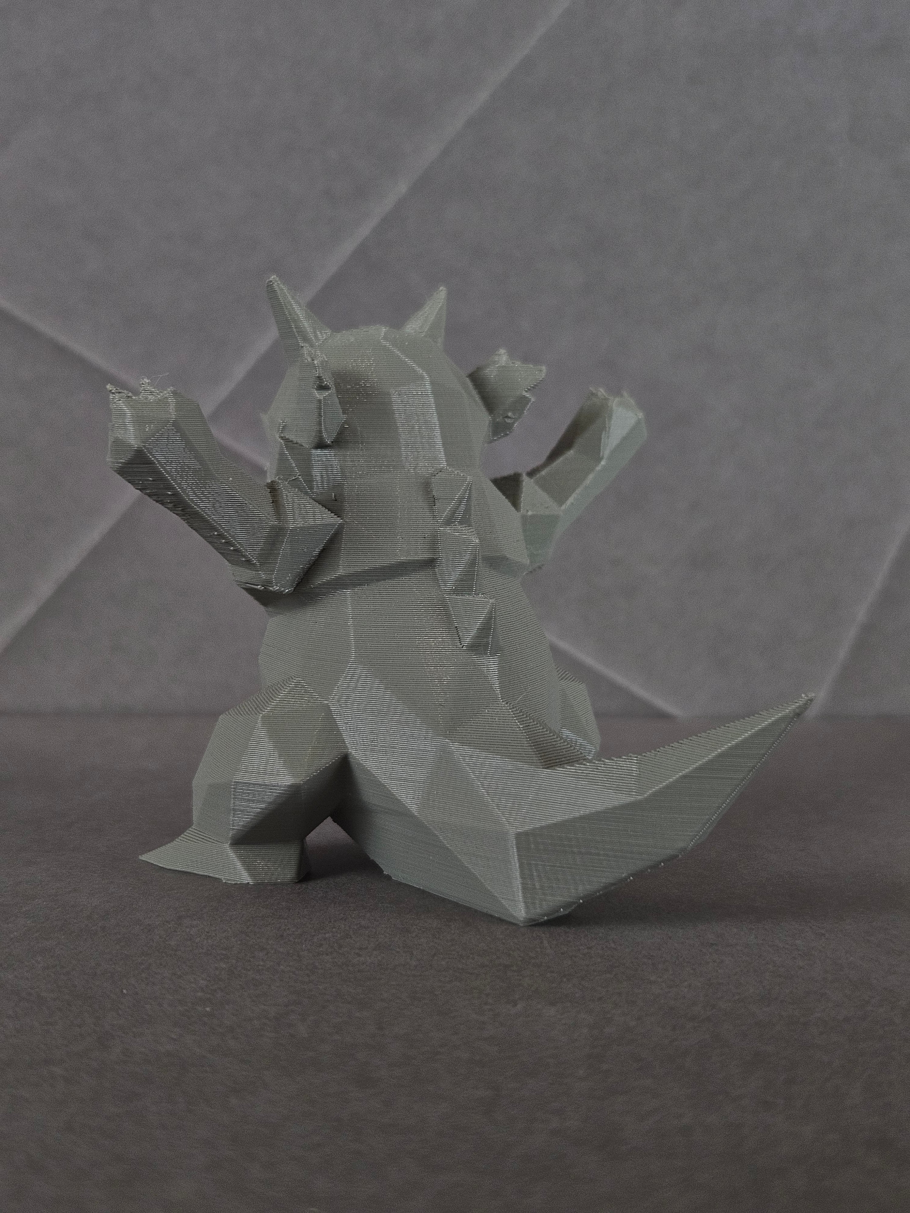 Rhydon Low Poly Pokemon 3d model