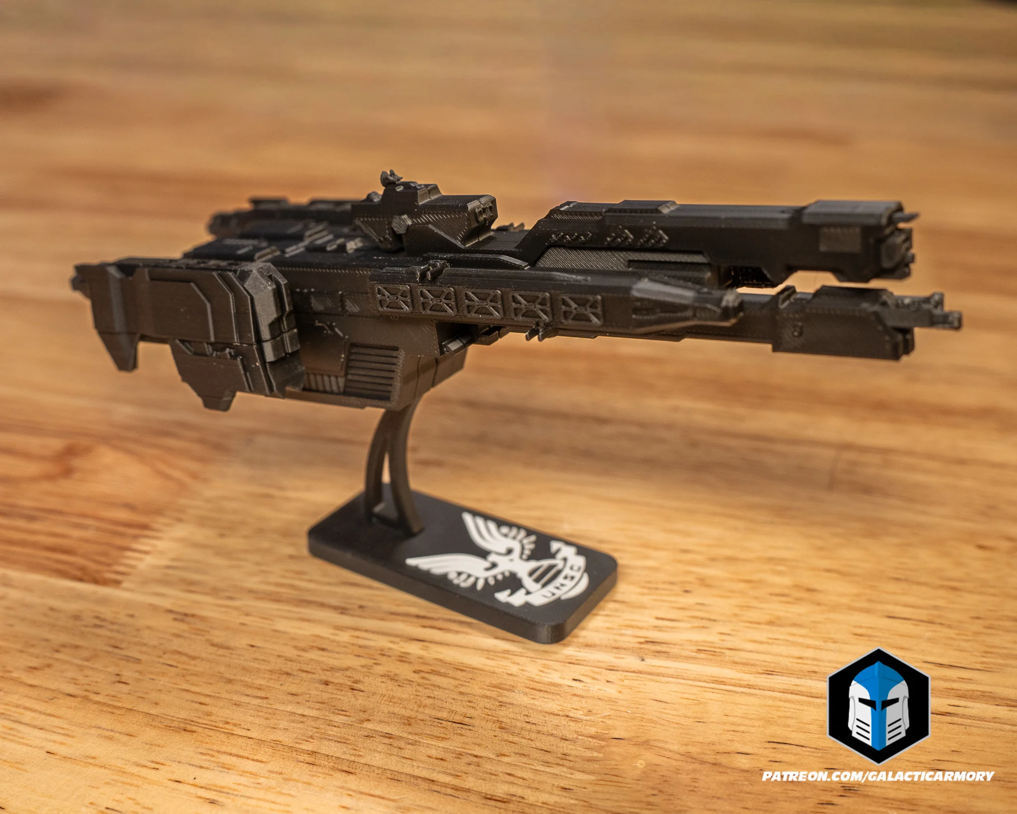 Forward Unto Dawn Kit Card - 3D Print Files 3d model