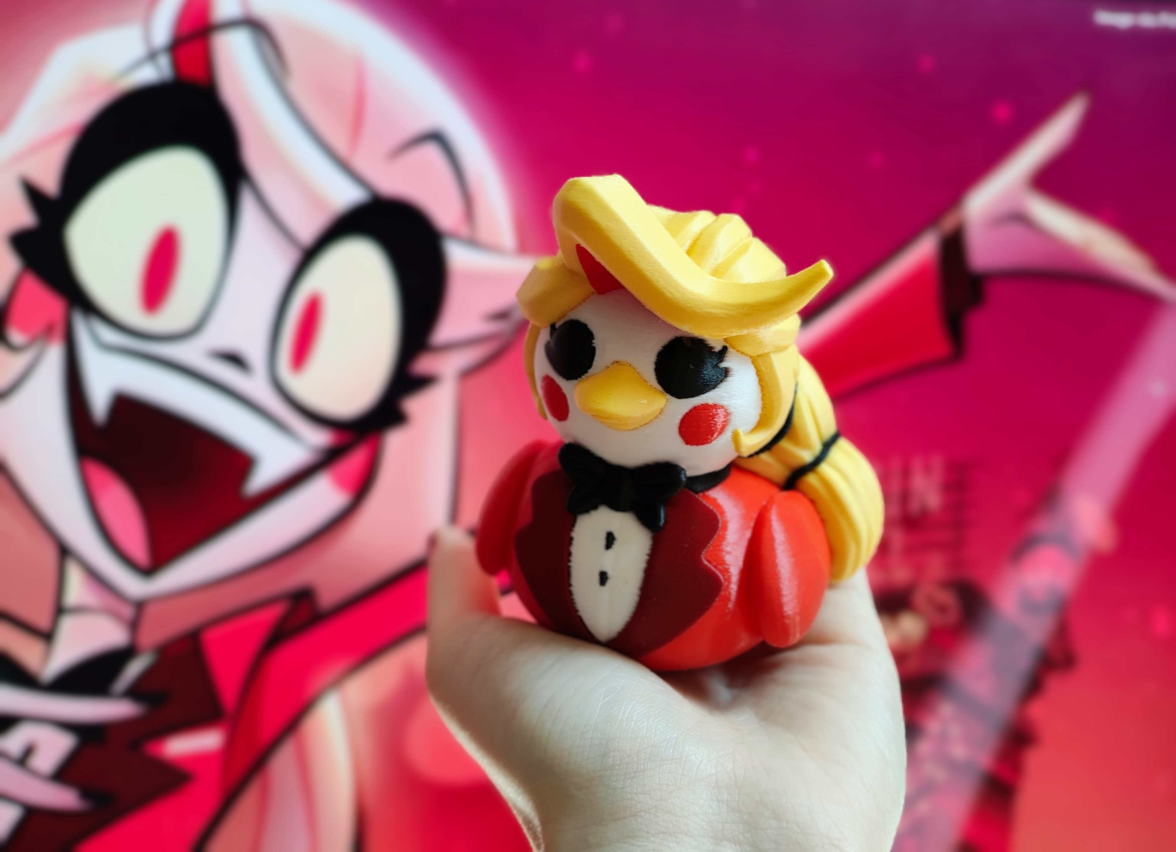 Charlie Duckie - Hazbin Hotel Rubber Duck 3d model