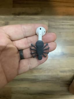 Apple AirPod/EarPod Headphone Creepy Crawly Spiders 3d model