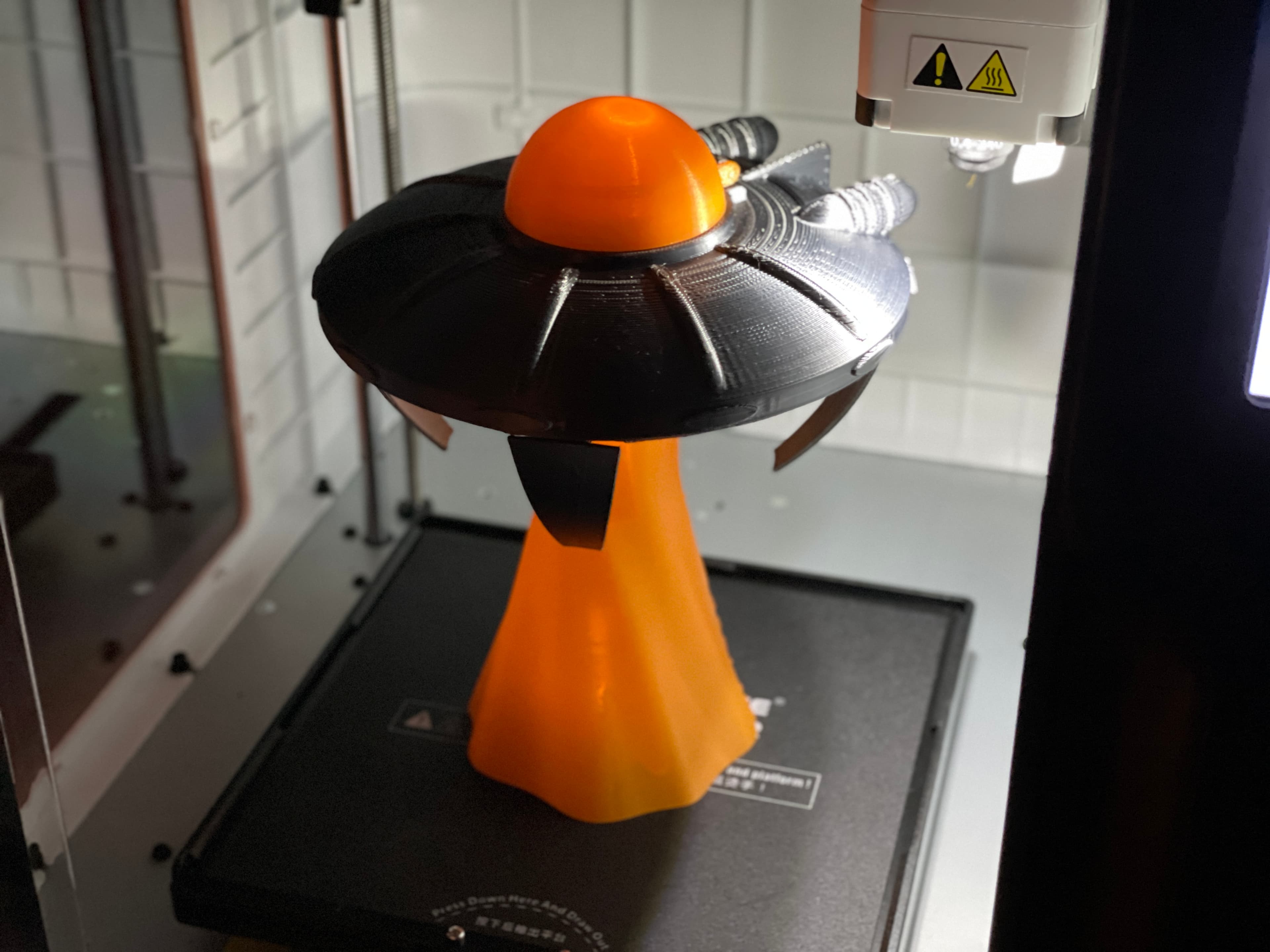 Un-identified Flying Print 3d model
