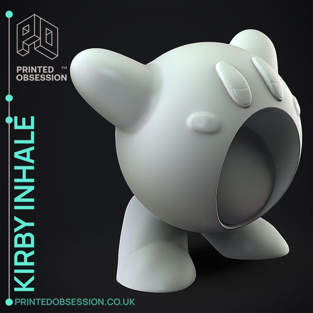 Kirby Inhale - Kirby - Fan Art 3d model