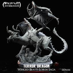 Terror Dragon (110 mm) 3d model