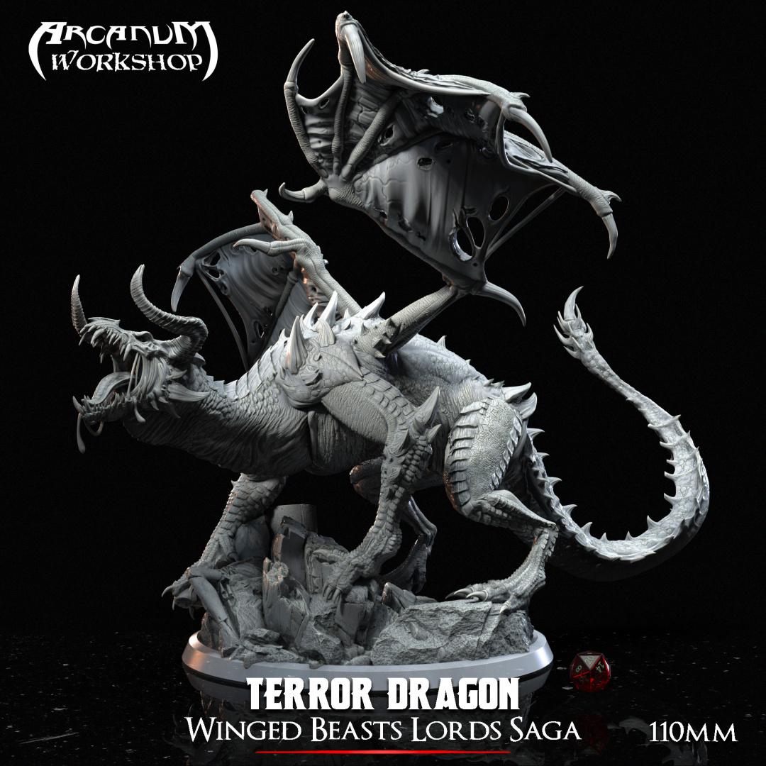 Terror Dragon (110 mm)   3d model