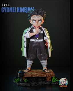 Demon Slayer Gyomei Chibi - Premium Collectible 3d model