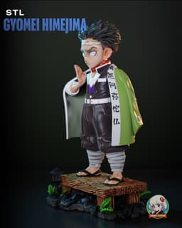 Demon Slayer Gyomei Chibi - Premium Collectible 3d model