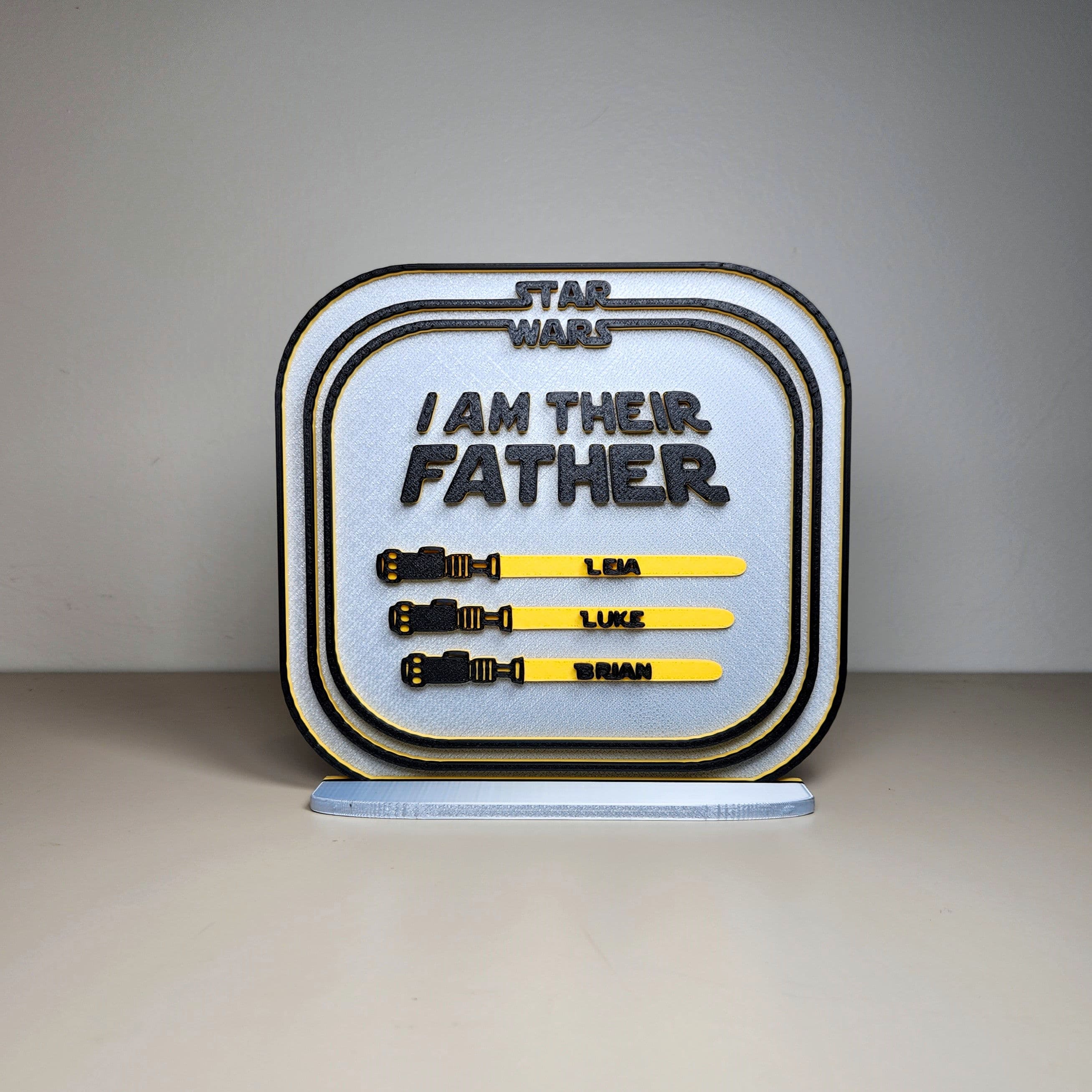 I Am Their Father Ornament (six versions) 3d model