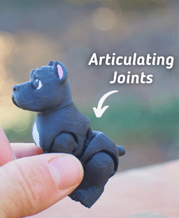 Cane Corso - Articulated Ludo Dog 3d model
