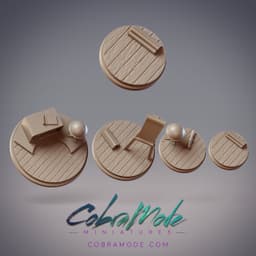 Scrolls Base Pack (4pcs) 3d model