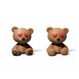 LOVE TEDDY (TWO VERSIONS) - NO AMS / CUTE KEYCHAIN BUDDIES / TOY / KIDS / KEYCHAIN / TEDDY BEAR 3d model