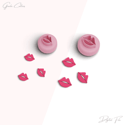 Valentine's Day Studs Polymer Clay Cutter Pack, Mini Valentine Set, 10 Models, 2 Size, No: 1331 3d model