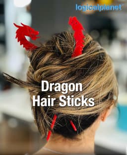 Dragon Hair Sticks 3d model