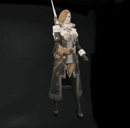 Arcane Gunslinger Mage Fantasy Female Spellblade v2.0 3d model