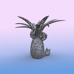 #103 Exeggutor Pokemon Wiremon Figure 3d model