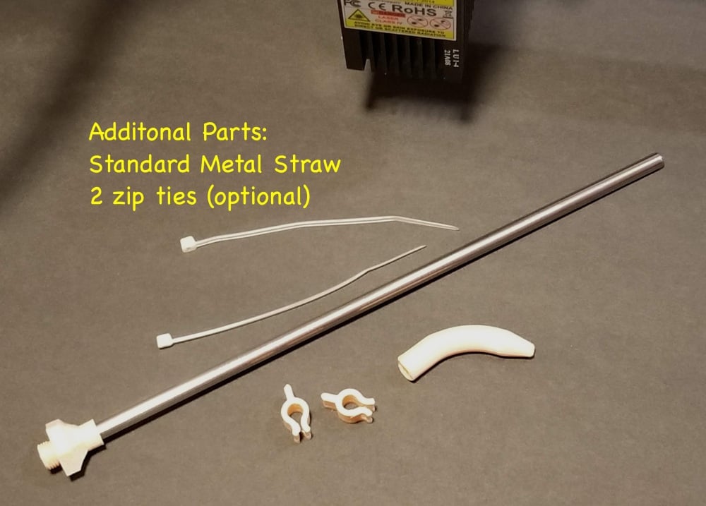 Universal Air Assist for Diode Laser Cutter / Engraver 3d model